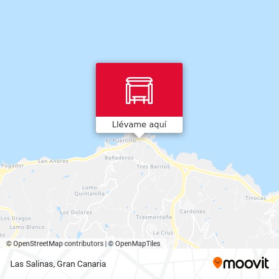 Mapa Las Salinas