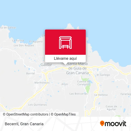 Mapa Becerril