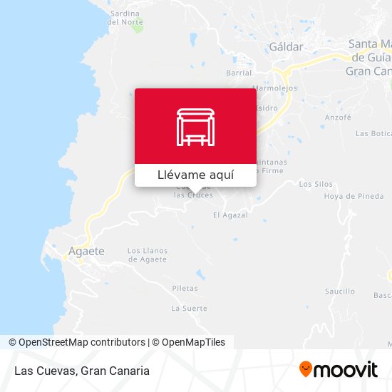 Mapa Las Cuevas