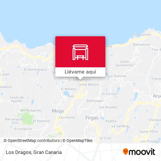 Mapa Los Dragos
