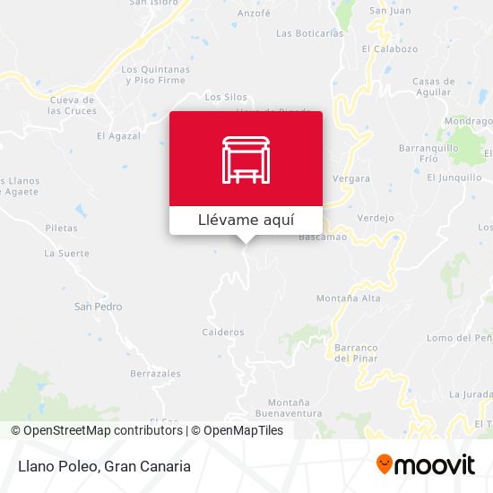 Mapa Llano Poleo