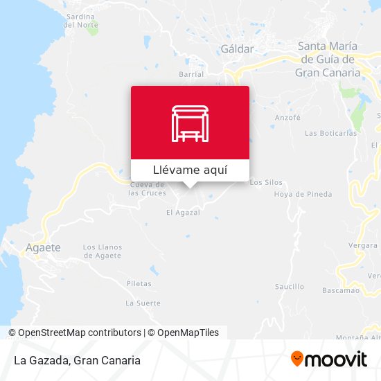 Mapa La Gazada