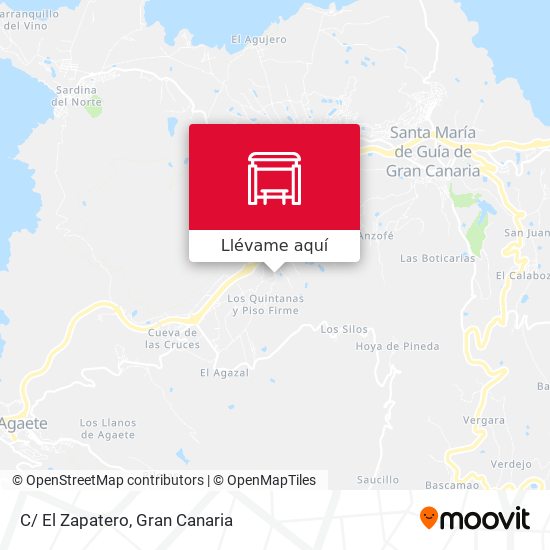 Mapa C/ El Zapatero