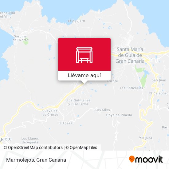 Mapa Marmolejos