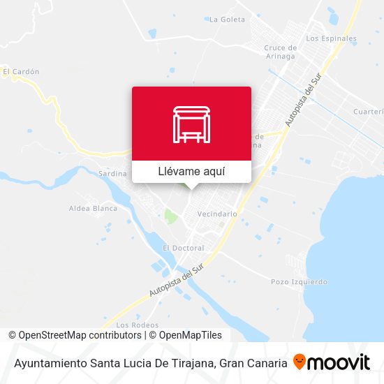 Mapa Ayuntamiento Santa Lucia De Tirajana