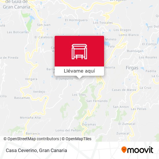 Mapa Casa Ceverino