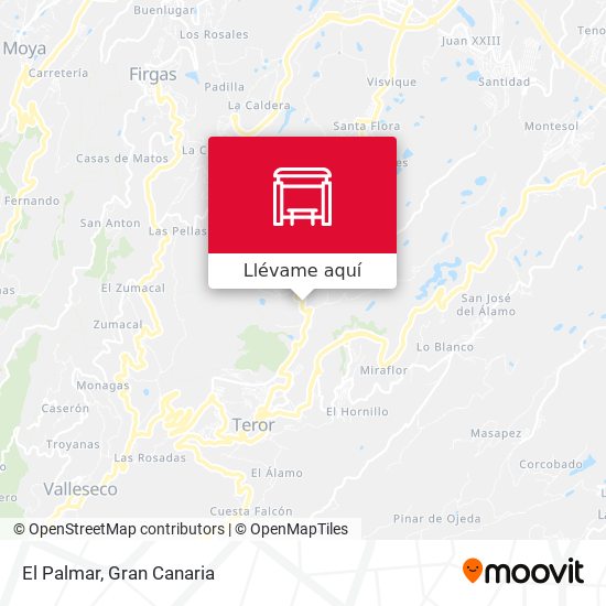 Mapa El Palmar