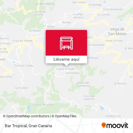 Mapa Bar Tropical