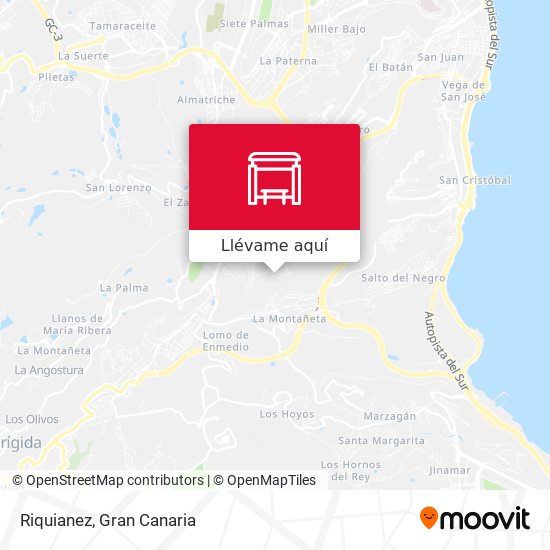 Mapa Riquianez