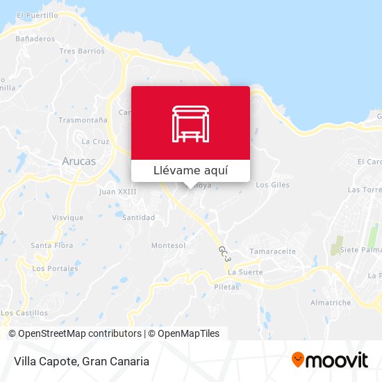 Mapa Villa Capote
