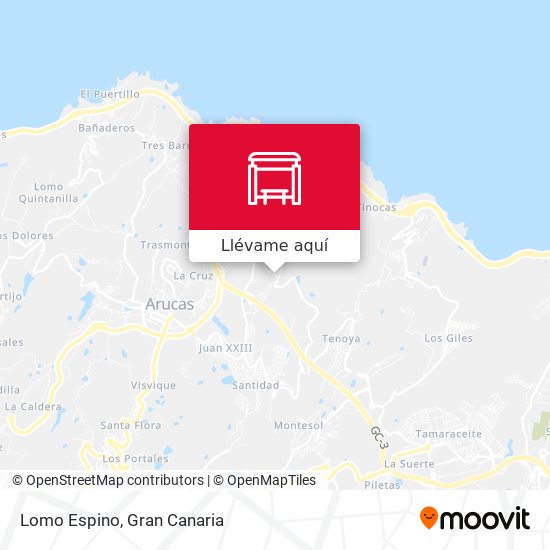 Mapa Lomo Espino