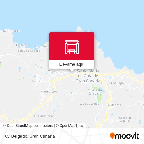 Mapa C/ Delgado