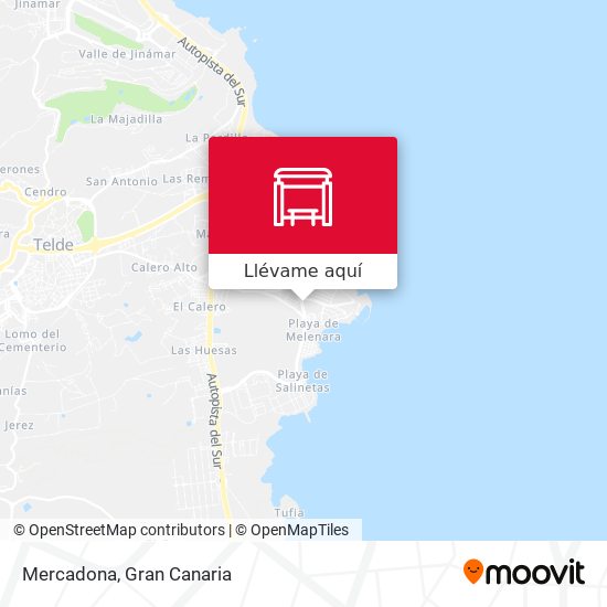 Mapa Mercadona