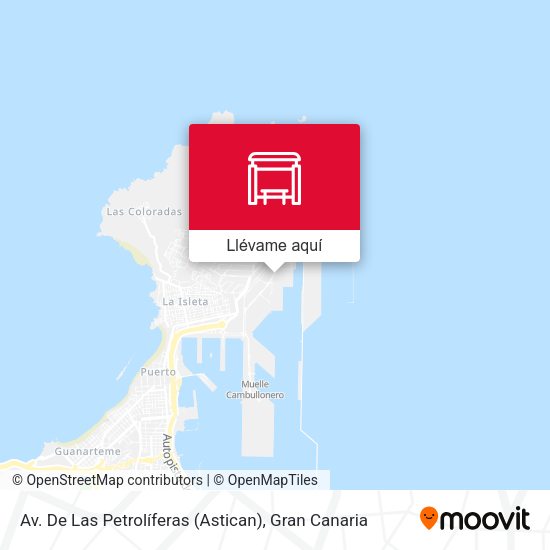 Mapa Av. De Las Petrolíferas (Astican)