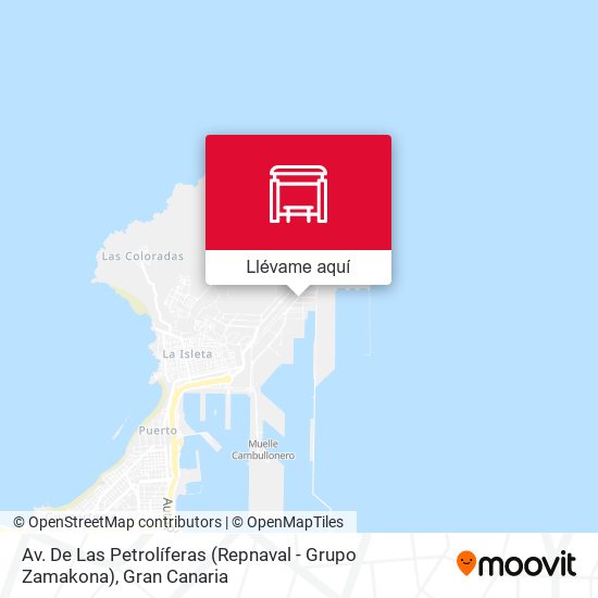 Mapa Av. De Las Petrolíferas (Repnaval - Grupo Zamakona)