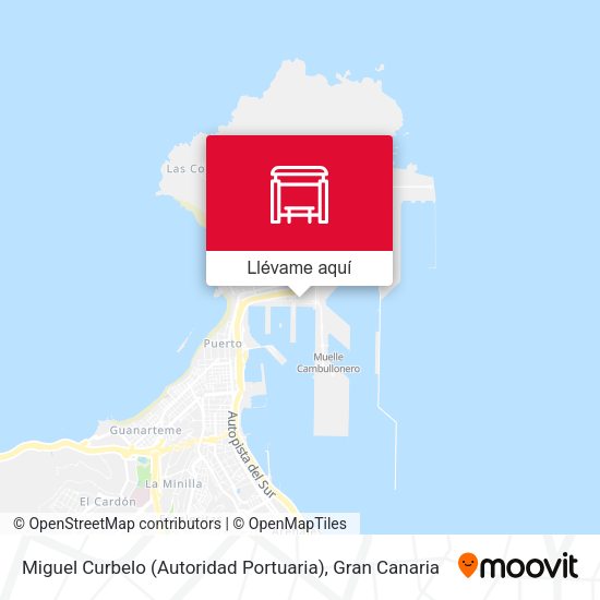 Mapa Miguel Curbelo (Autoridad Portuaria)