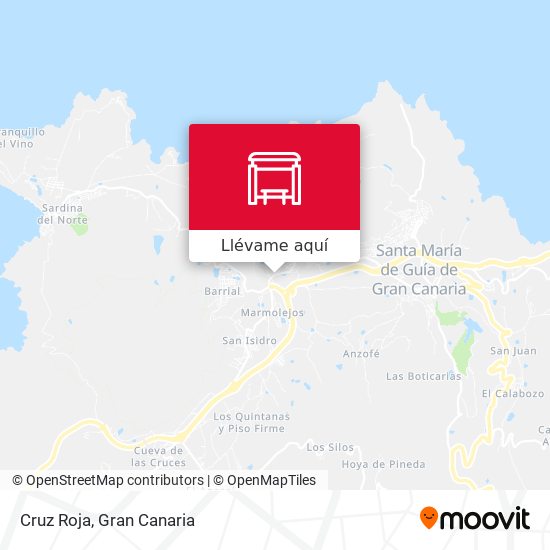 Mapa Cruz Roja