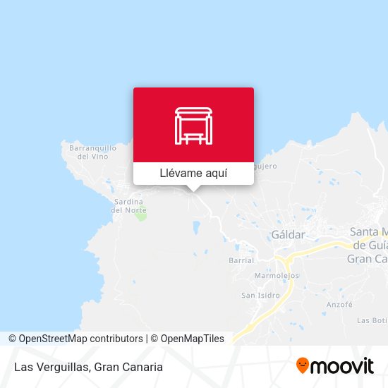 Mapa Las Verguillas