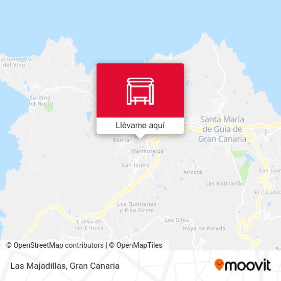 Mapa Las Majadillas
