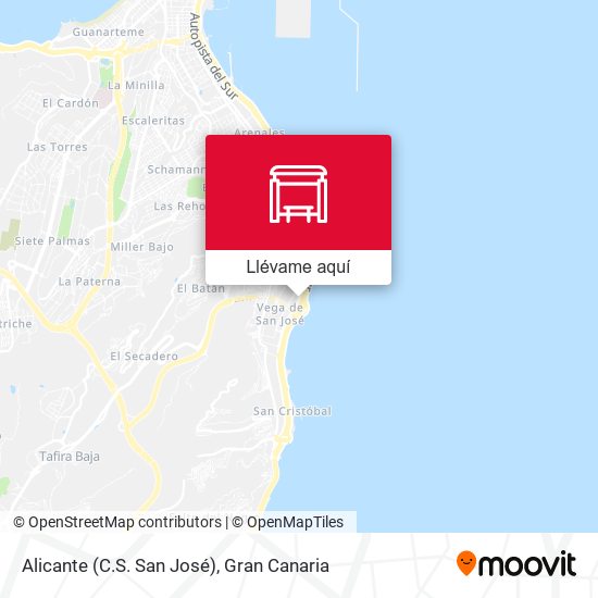 Mapa Alicante (C.S. San José)