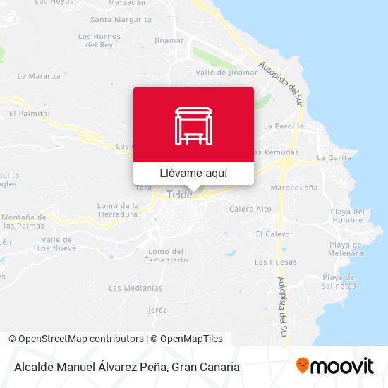 Mapa Alcalde Manuel Álvarez Peña