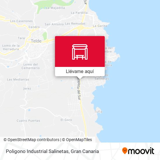 Mapa Poligono Industrial Salinetas