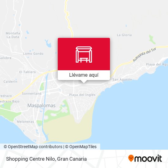 Mapa Shopping Centre Nilo