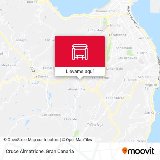 Mapa Cruce Almatriche