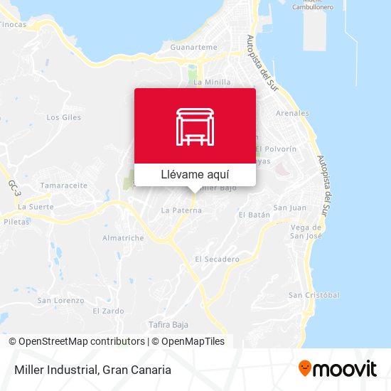 Mapa Miller Industrial