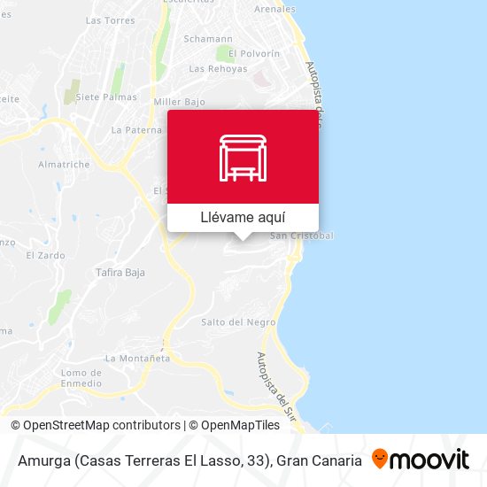 Mapa Amurga (Casas Terreras El Lasso, 33)