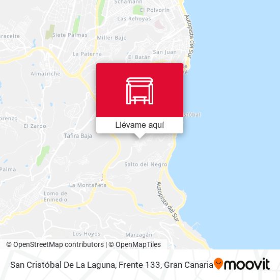 Mapa San Cristóbal De La Laguna, Frente 133