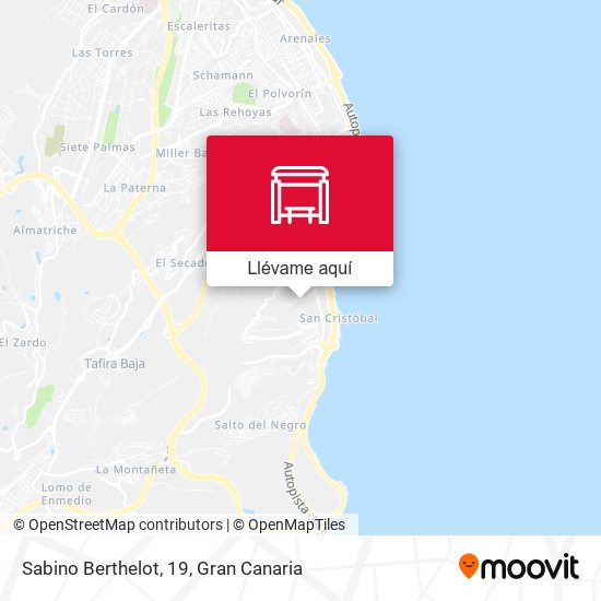 Mapa Sabino Berthelot, 19