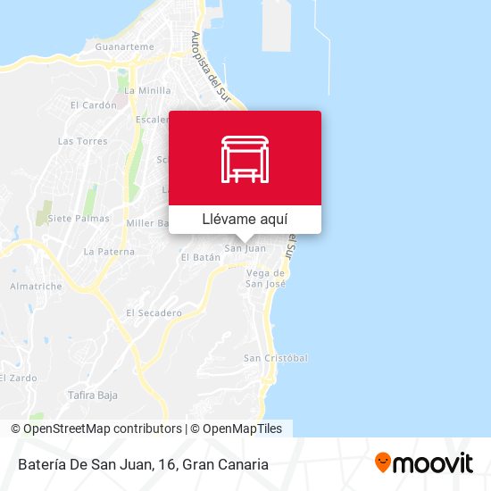 Mapa Batería De San Juan, 16
