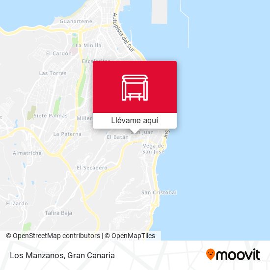 Mapa Los Manzanos