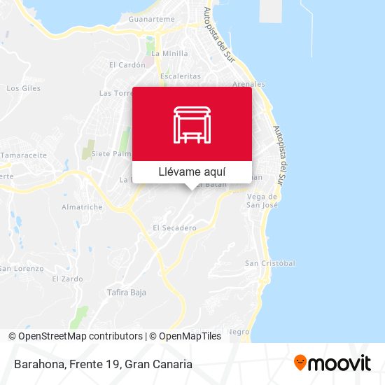 Mapa Barahona, Frente 19
