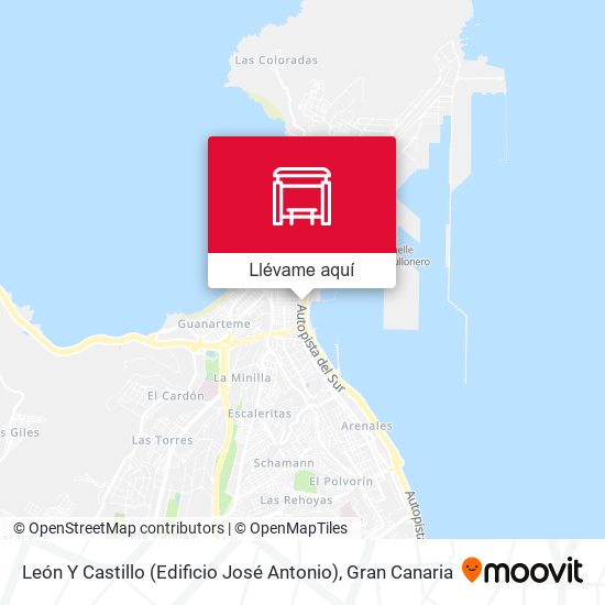 Mapa León Y Castillo (Edificio José Antonio)