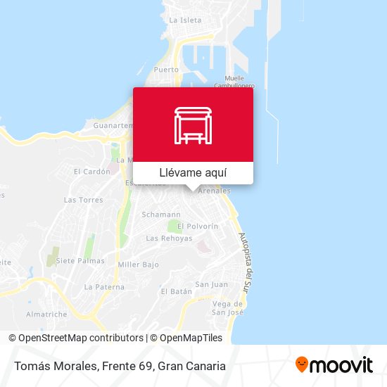 Mapa Tomás Morales, Frente 69