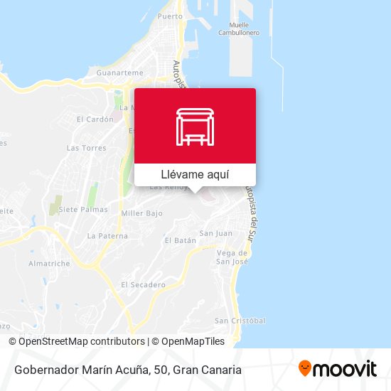 Mapa Gobernador Marín Acuña, 50