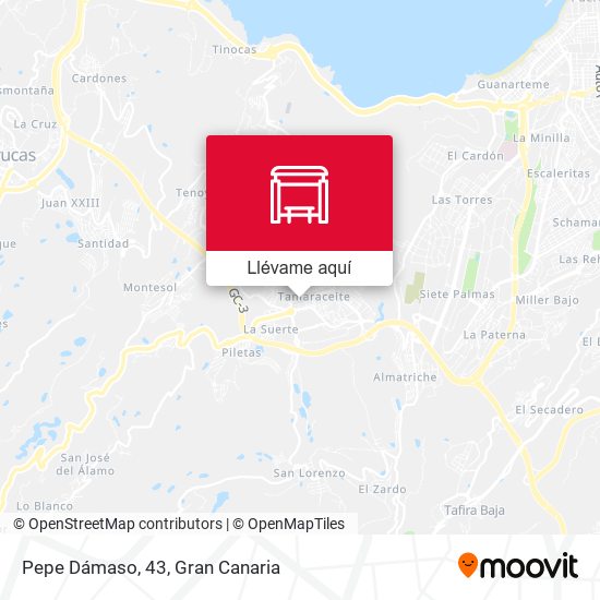 Mapa Pepe Dámaso, 43