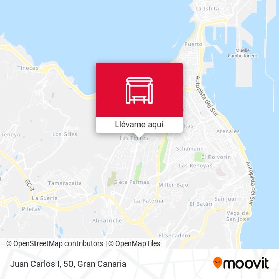 Mapa Juan Carlos I, 50