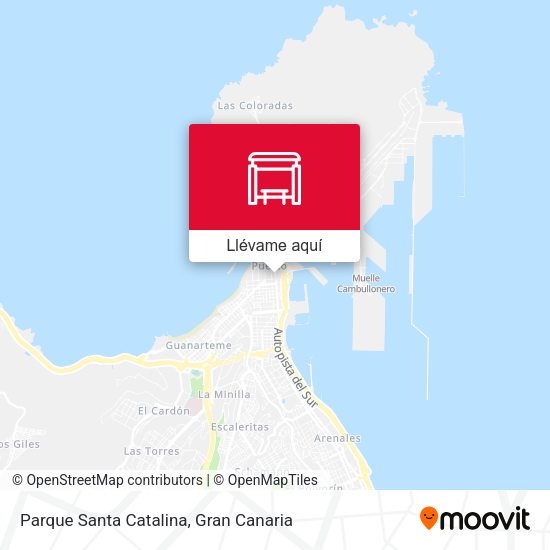 Mapa Parque Santa Catalina