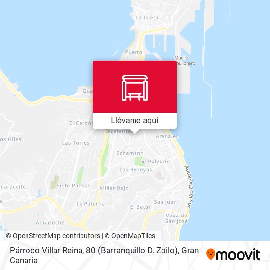 Mapa Párroco Villar Reina, 80 (Barranquillo D. Zoilo)