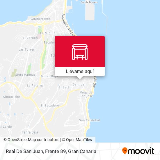Mapa Real De San Juan, Frente 89