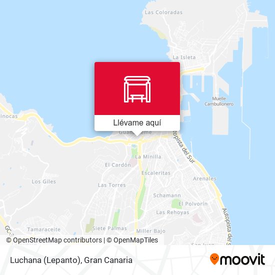 Mapa Luchana (Lepanto)