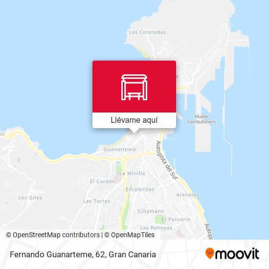 Mapa Fernando Guanarteme, 62