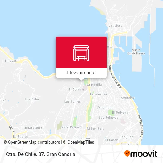 Mapa Ctra. De Chile, 37