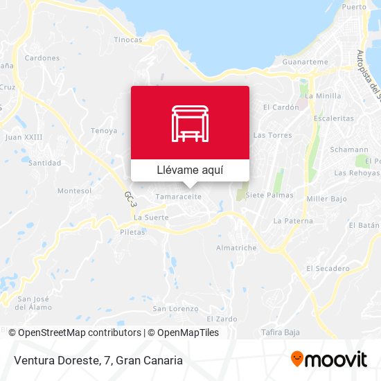 Mapa Ventura Doreste, 7