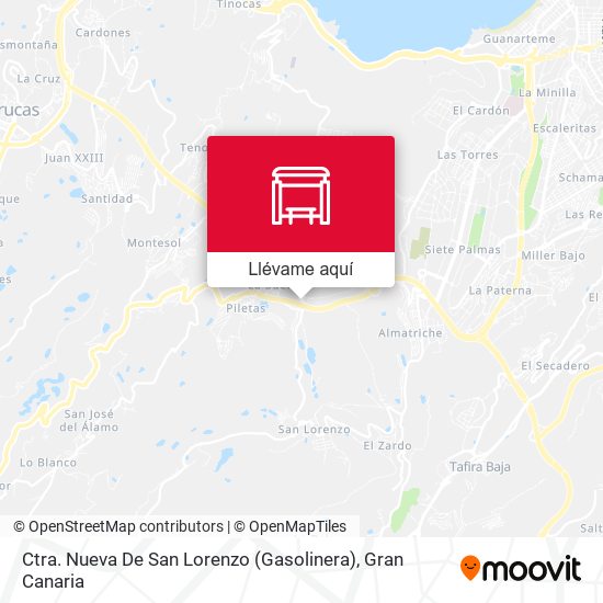 Mapa Ctra. Nueva De San Lorenzo (Gasolinera)