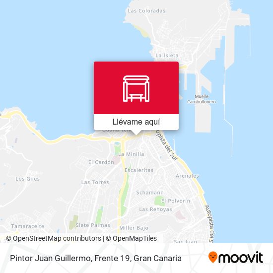 Mapa Pintor Juan Guillermo, Frente 19