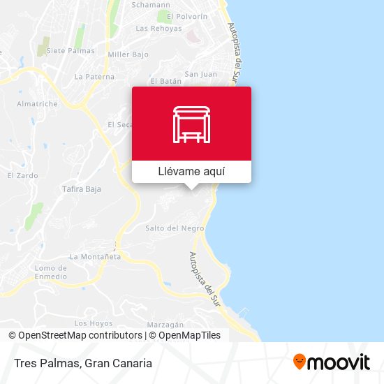 Mapa Tres Palmas